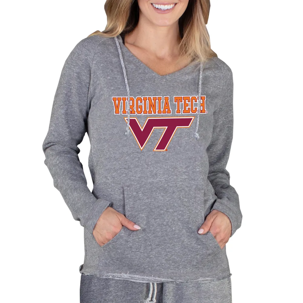 Women's Colosseum Maroon Virginia Tech Hokies Tunic Pullover Hoodie