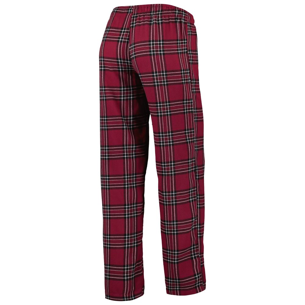 Women's Concepts Sport Maroon/Black Virginia Tech Hokies Badge T-Shirt & Flannel Pants Sleep Set