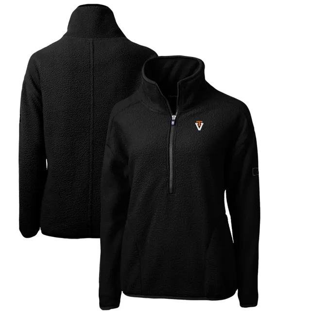 Tennessee Volunteers Women's Plaid Sherpa Quarter-Zip Pullover