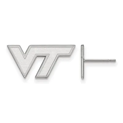 Virginia Tech Hokies Women's Sterling Silver XS Post Earrings