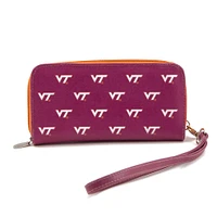 Women's Virginia Tech Hokies Zip-Around Wristlet Wallet