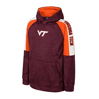 Sweat à capuche pour jeunes Colosseum Maroon Virginia Tech Hokies