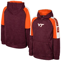 Sweat à capuche pour jeunes Colosseum Maroon Virginia Tech Hokies