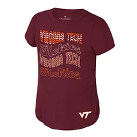 T-shirt Rogan des Virginia Tech Hokies du Colisée pour jeunes, bordeaux