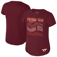 T-shirt Rogan des Virginia Tech Hokies du Colisée pour jeunes, bordeaux