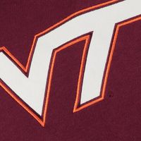 Youth Stadium Athletic Maroon Virginia Tech Hokies Big Logo Pullover Hoodie