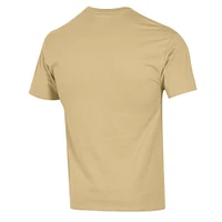 Men's Champion  Gold Wake Forest Demon Deacons Arch Over Logo T-Shirt