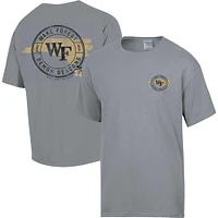 Men's Comfort Wash  Graphite Wake Forest Demon Deacons STATEment T-Shirt