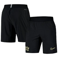 Men's Nike Black Wake Forest Demon Deacons 2024/25 Sideline Performance Woven Shorts