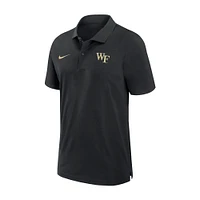 Polo Nike Wake Forest Demon Deacons Performance pour homme Noir