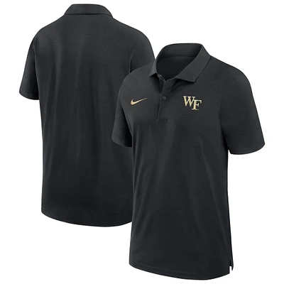 Men's Nike Black Wake Forest Demon Deacons Performance Polo