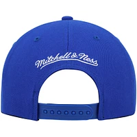 Casquette pour homme Mitchell & Ness Blue Washington Bullets Hardwood Classics Team Ground 2.0 Snapback