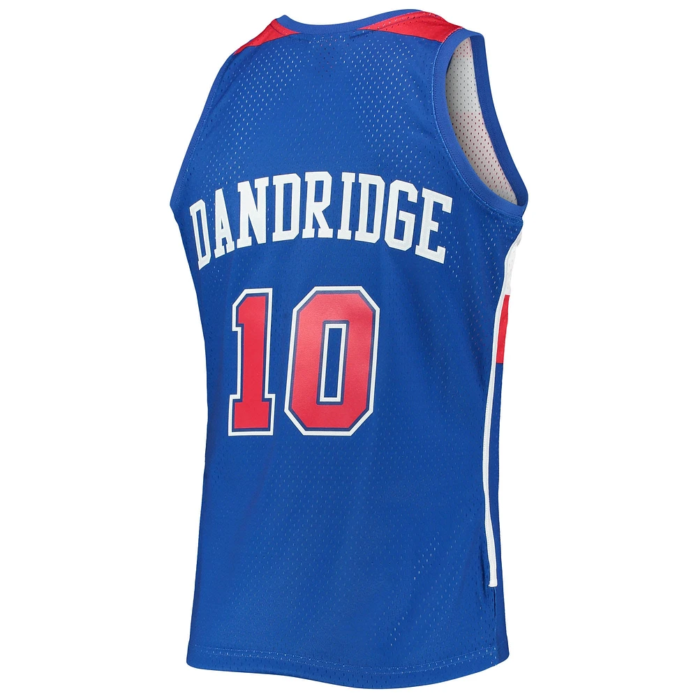 Men's Mitchell & Ness Bob Dandridge Blue Washington Bullets 1977/78 Hardwood Classics Swingman Jersey