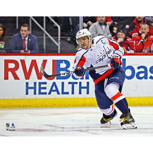 Alex Ovechkin Washington Capitals Autographed White Fanatics Breakaway Jersey