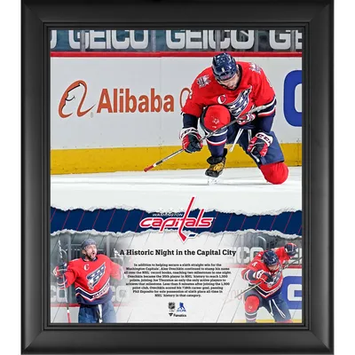 Alex Ovechkin Washington Capitals Fanatics Authentic Unsigned 700th NHL Goal Shooting Photograph