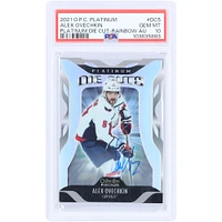 Alexander Ovechkin Washington Capitals Autographié 2021-22 Upper Deck O-Pee-Chee Platinum Platinum Die Cut Rainbow #DC-5 PSA Authentifié 10 Cartes