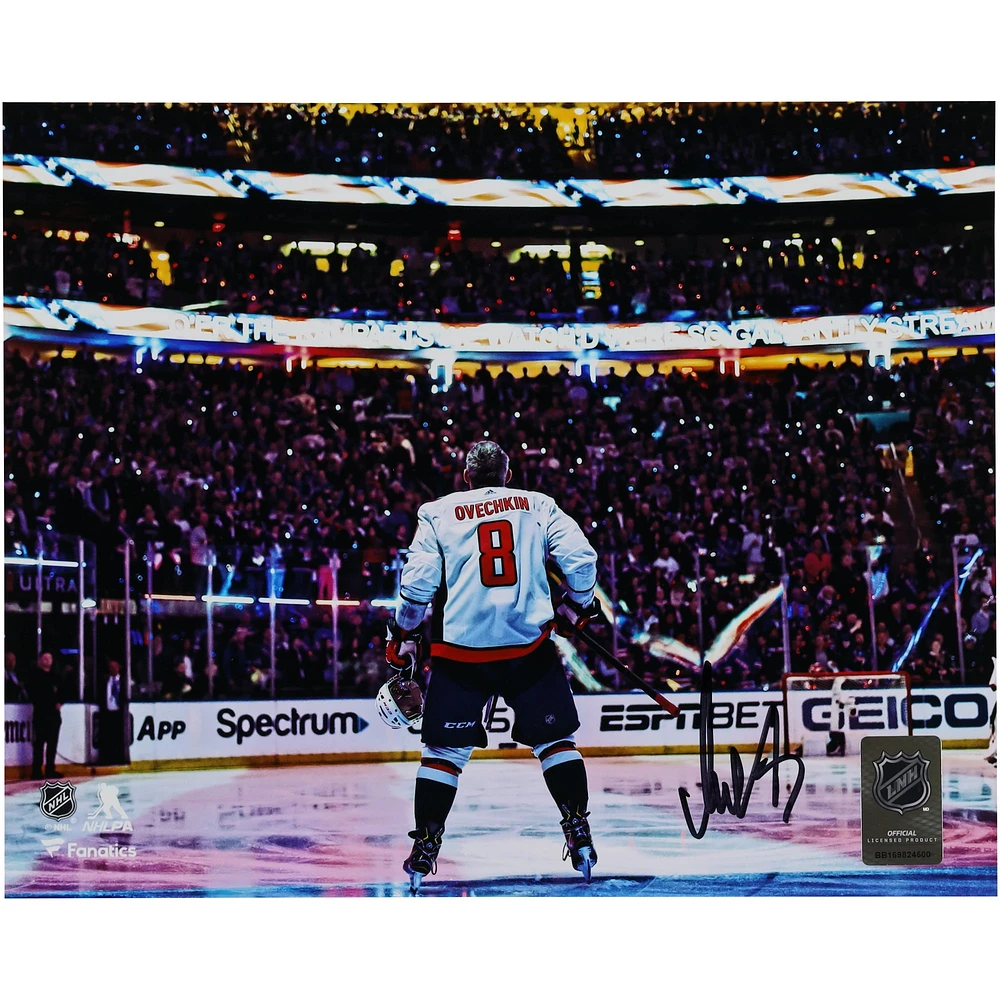 Alexander Ovechkin Washington Capitals Autographed 8" x 10" 2024 Stanley Cup Playoffs Pregame Photograph