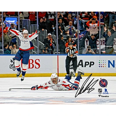 Alexander Ovechkin Washington Capitals Autographed 8" x 10" 895th Goal Celebration Photograph 