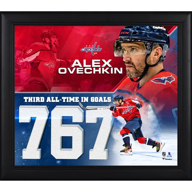 Unsigned Washington Capitals Alex Ovechkin Fanatics Authentic