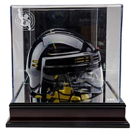 Alexander Ovechkin Washington Capitals Mahogany Mini Helmet 895th Goal Logo Display Case 