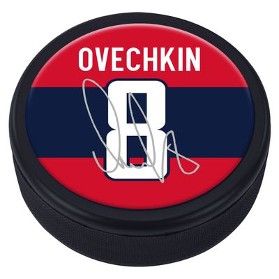 Alexander Ovechkin Washington Capitals Souvenir Player Replica Signature Puck