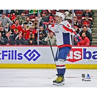 Alexander Ovechkin Washington Capitals Unsigned Celebrating 800 Goals Photograph