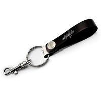 Washington Capitals Personalized Leather Loop Keychain