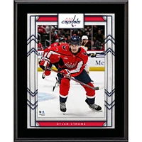 Plaque de joueur sublimée de 10,5" x 13" des Capitals de Washington de Dylan Strome