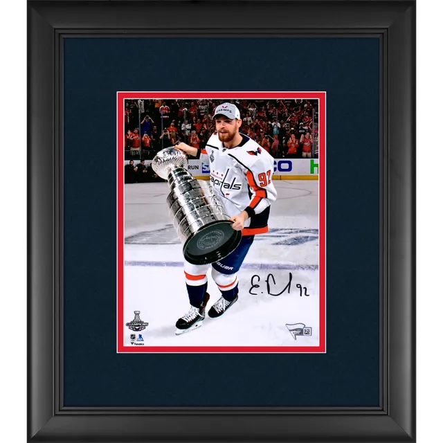 Alex Ovechkin Washington Capitals Fanatics Authentic Deluxe Framed  Autographed 16 x 20 2018 Stanley Cup Champions Raising Cup Photograph