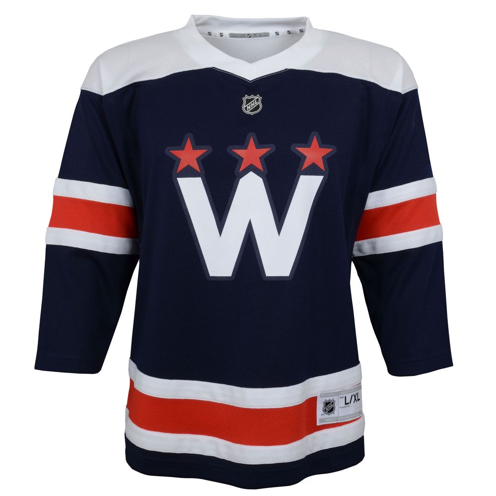 Infant Navy Washington Capitals 2020/21 Alternate Replica Jersey