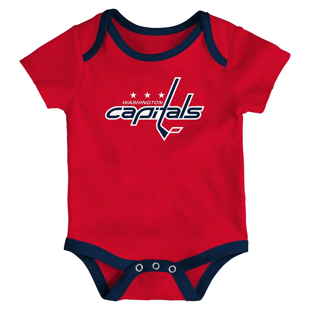 Ensemble de trois bodies pour bébé Washington Capitals Loyal Buddies