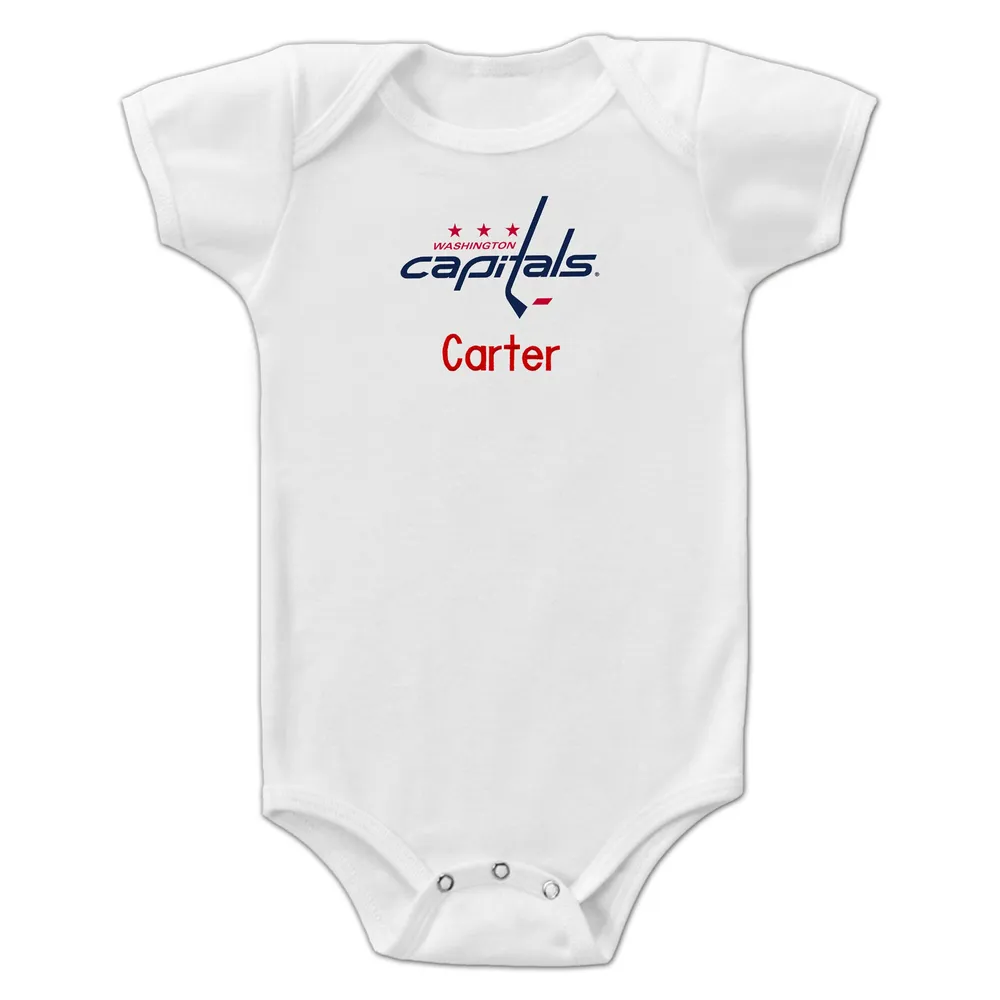Washington Capitals Infant Personalized Bodysuit