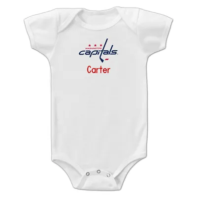 Washington Capitals Infant Personalized Bodysuit