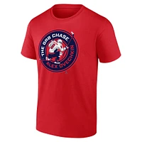 T-shirt Fanatics Alexander Ovechkin pour homme, rouge, Washington Capitals The GR8 Chase