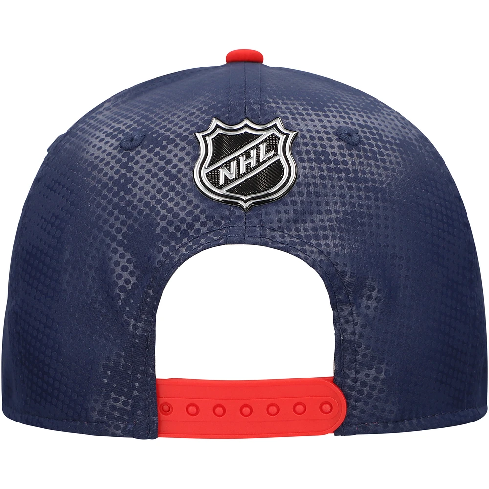 Men's Fanatics  Navy Washington Capitals Authentic Pro Rink Snapback Hat
