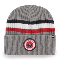 Bonnet en tricot à revers Highline des Washington Capitals pour hommes '47 anthracite