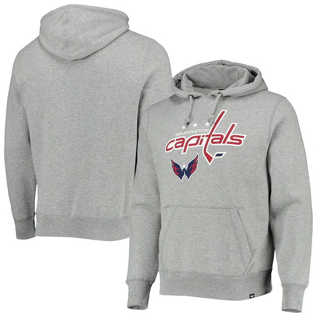 Lids Washington Capitals '47 Pregame Headline Pullover Hoodie - Heathered  Gray | Vancouver Mall