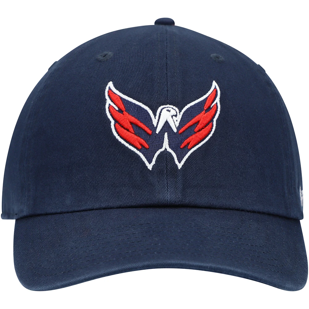 Casquette réglable '47 Washington Capitals Eagle Clean Up bleu marine pour homme