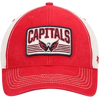 Casquette réglable Shaw MVP des Capitals de Washington '47 rouge pour homme