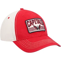 Casquette réglable Shaw MVP des Capitals de Washington '47 rouge pour homme