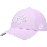 Men's Arizona Coyotes adidas White/Purple Hockey Fights Cancer