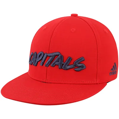 Men's Adidas Red/Navy Washington Capitals Team Adjustable Hat