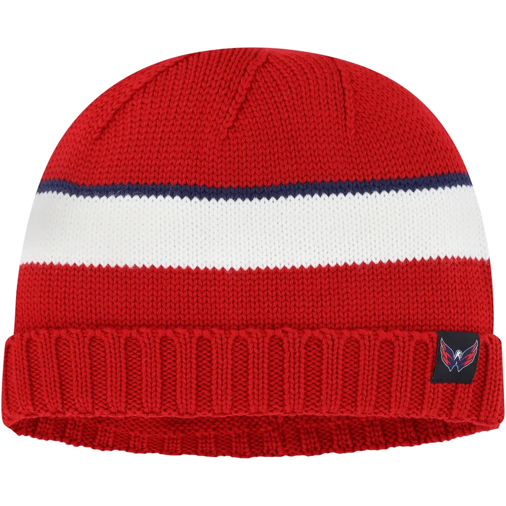 Men's adidas Red Washington Capitals Fisherman Beanie