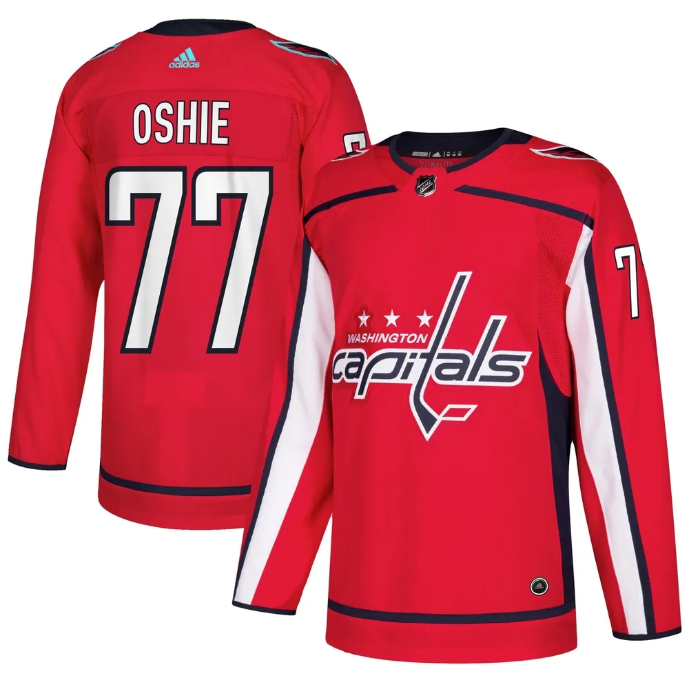 T.J. Oshie Washington Capitals Autographed Red Alternate Adidas Authentic  Jersey