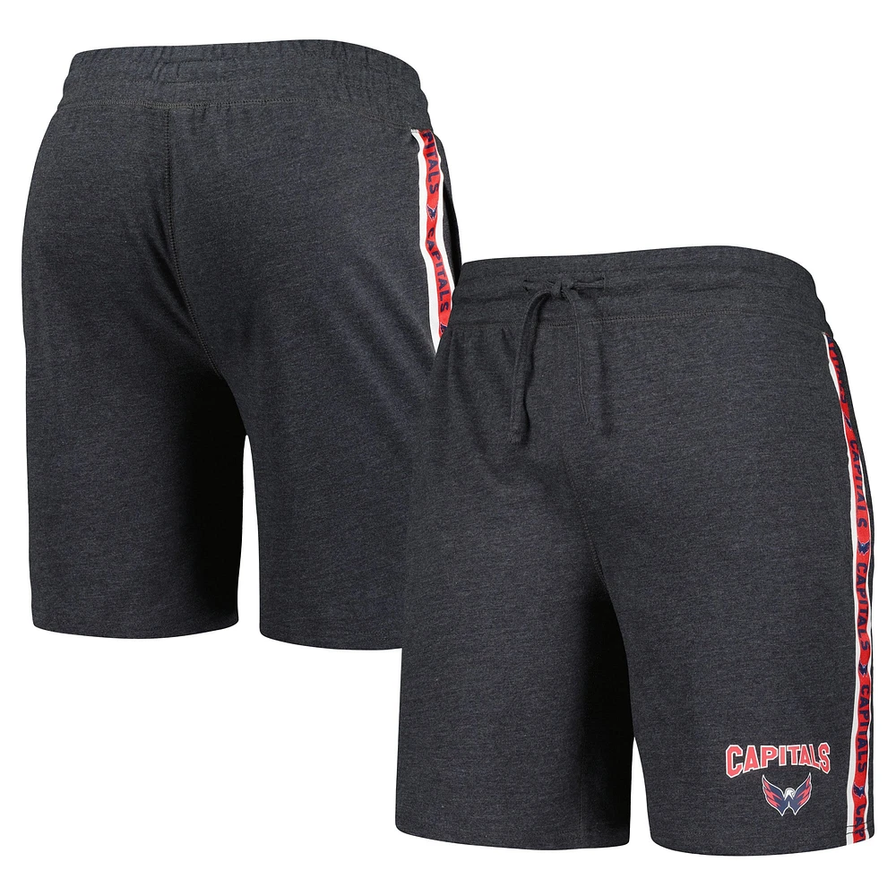 Men's Concepts Sport  Charcoal Washington Capitals Team Stripe Shorts