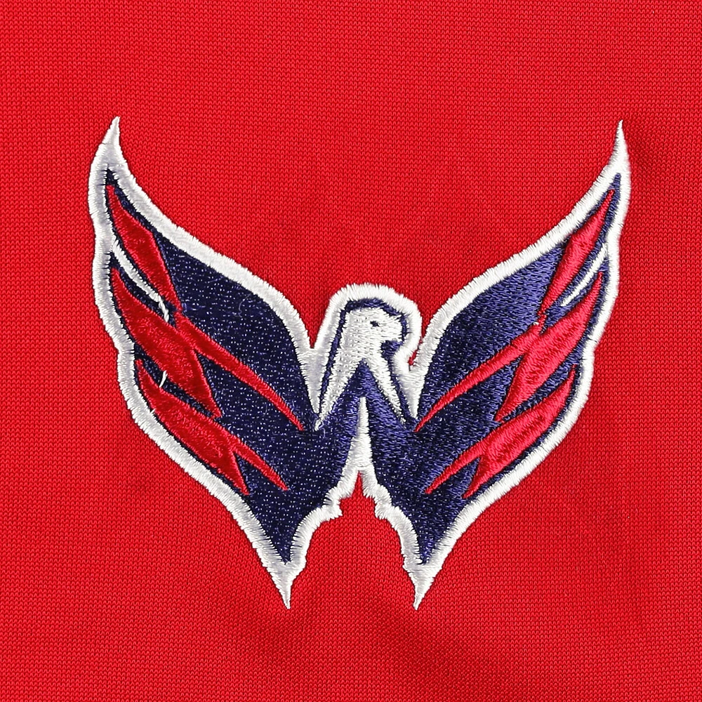 Men's Fanatics Alexander Ovechkin Red Washington Capitals Big & Tall Captain Patch Name Number Pullover Hoodie