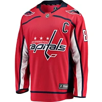 Fanatiques pour hommes de marque Alexander Ovechkin Red Washington Capitals Breakaway - Maillot joueur