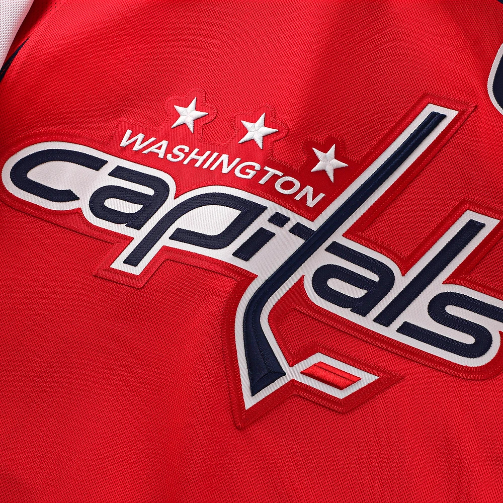 Maillot de joueur à domicile rouge Alexander Ovechkin Fanatics pour homme des Washington Capitals