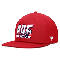 Men's Fanatics Alexander Ovechkin Red Washington Capitals NHL All-Time Leading Goal Scorer Snapback Hat