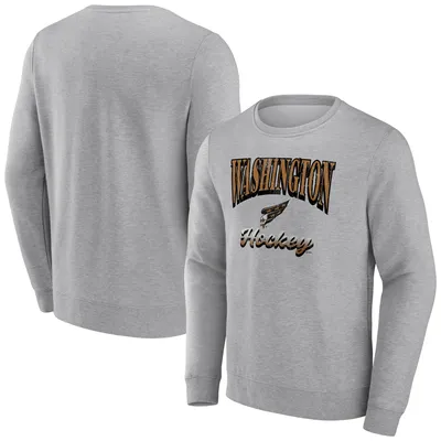 Washington Capitals Fanatics Branded Special Edition 2.0 Pullover Sweatshirt - Heather Gray